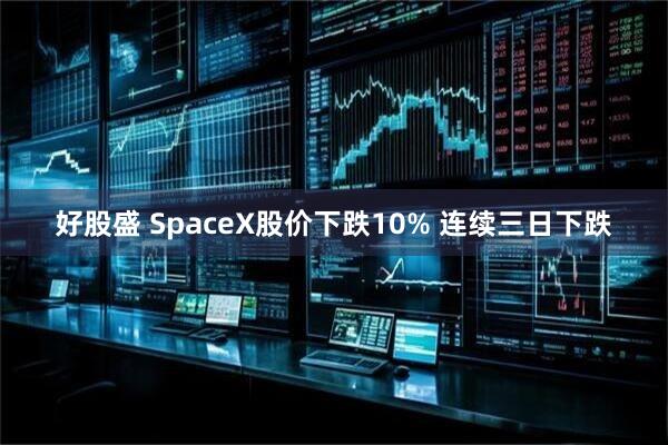 好股盛 SpaceX股价下跌10% 连续三日下跌